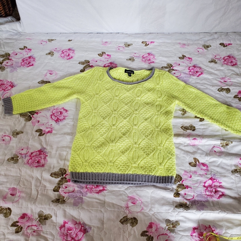 New bebe sweater